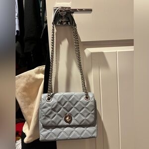 Gray Kate Spade Shoulder Bag
